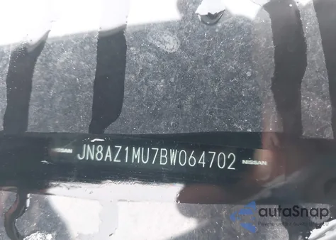 2011 Nissan Murano Sl z USA, uszkodzony, nr VIN JN8AZ1MU7BW064702